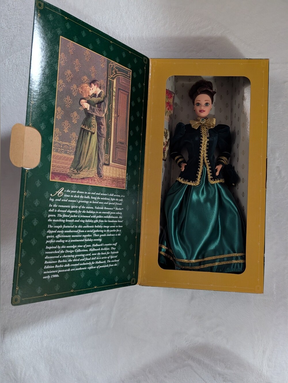 1996 Barbie Doll, Third in Series: Yuletide Romance, Unopened Box